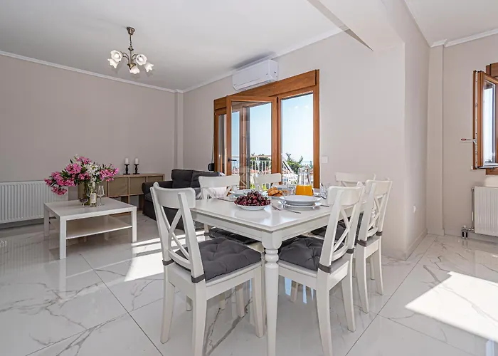 With A Panoramic Sea View And Forest Polychrono